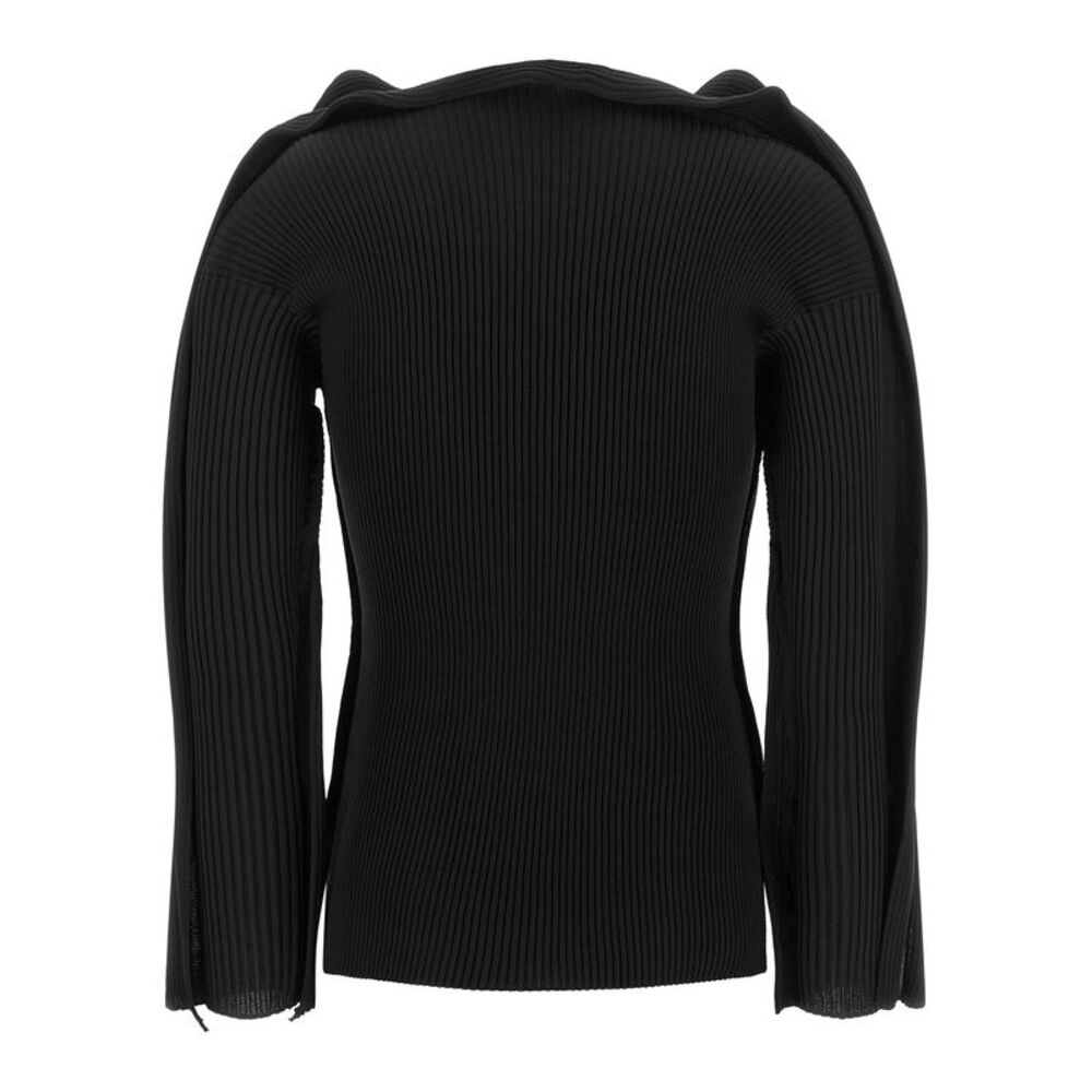 Issey Miyake Black Polyester Women's Cardigan - Picture 2 of 4
